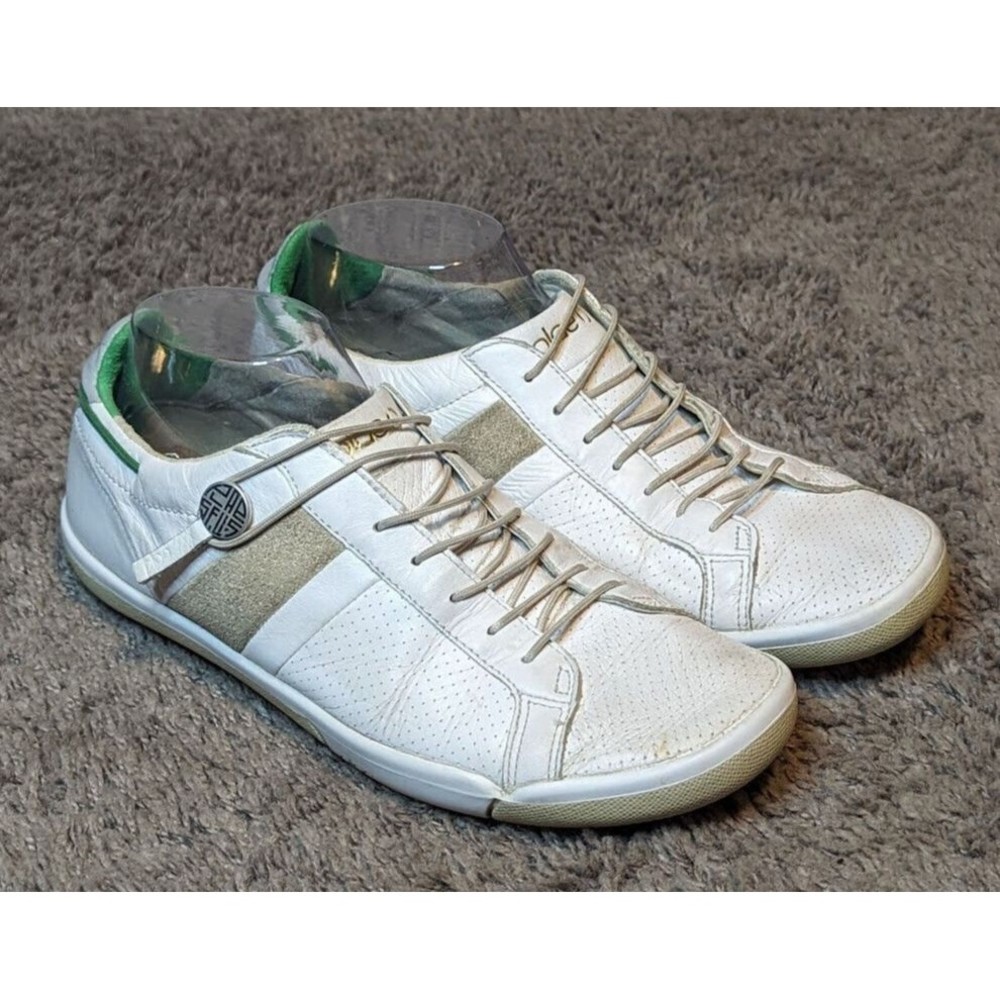 Plae shoes Mulberry White Full Grain leather M 7.5 W 9  552010 100